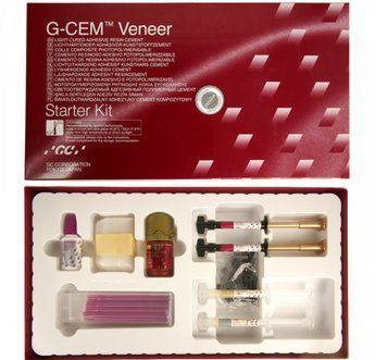 G-CEM VENEER, Стартовий набір, Джи Цем Вінір набір A2, T (GC) ЦМ-88 фото