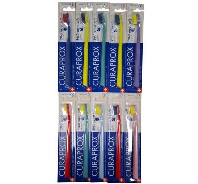 Зубна щітка CURAPROX 5460 Ultra Soft d 0.10 mm ультра м'яка Оригінал. Помаранчева ЗБН-7 фото