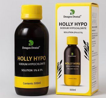 Holly Hypo, Гіпохлорит натрію 5.25% 500 мл (Dengen Dental) ГК-37 фото