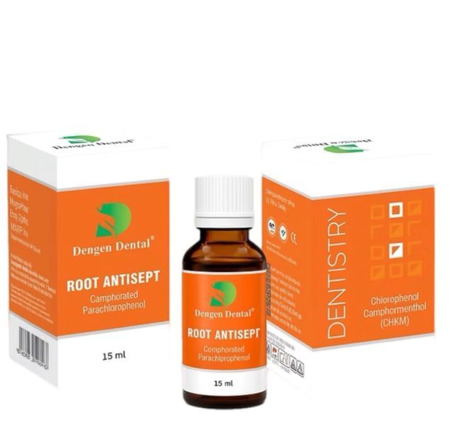 Root Antisept, Раствор камфорного парахлорфенола, 15 мл (Dengen Dental) ГК-39 фото