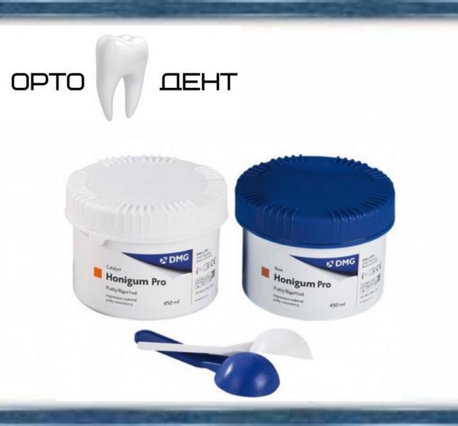 А-силікон база DMG Honigum pro putty soft (2*450 мл) ОМ-9 фото