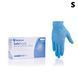 Нітрилові рукавички Medicom р.S. Safe Touch Advanced Slim Blue. 100 шт/уп. Текстуровані. НП-77 фото 3