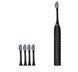 Електрична зубна щітка Sonic electric toothbrush X2 з 4 насадками. Чорна ЗБН-25 фото 2