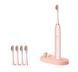 Електрична зубна щітка Sonic electric toothbrush X2 з 4 насадками. Чорна ЗБН-25 фото 4