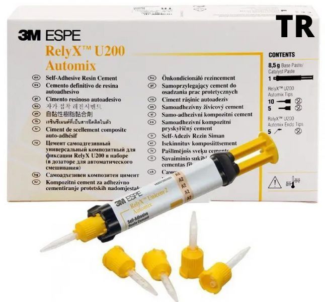 Реликс Ю200, RelyX U200 Automix 8,5г. TR Прозрачный (3M ESPE) ЦМ-94 фото