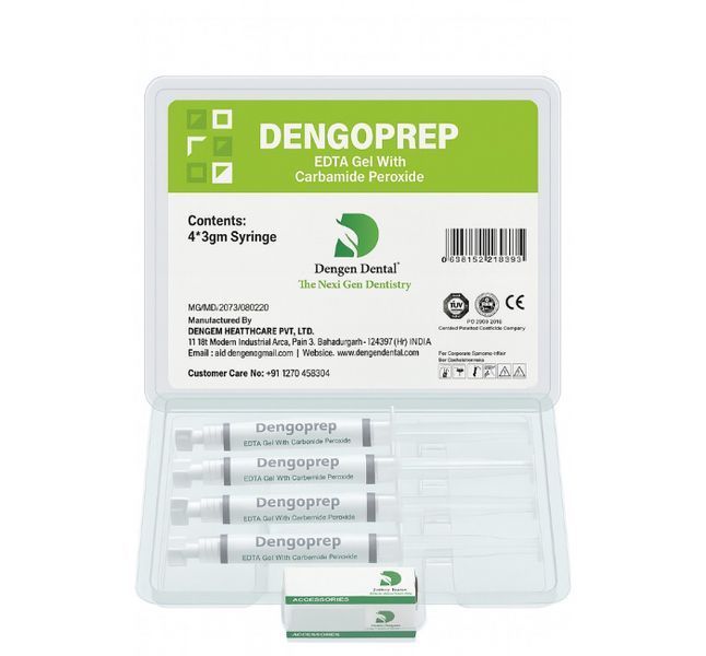 Dengoprep, Гель EDTA 17% для розширення каналів 3г (Dengen Dental) ГК-32 фото