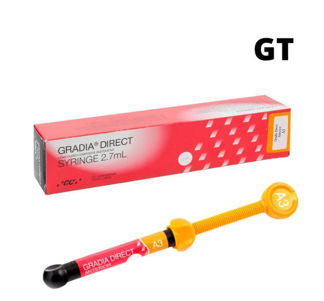 Композитный пломбировочный материал GC Gradia Direct GT шприц 4.0 г. ГД-21 фото