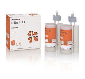 Elite HD + maxi putty soft fast set (база 2 картриджа по 380 мл) Zhermack АСК-15 фото