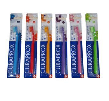 Дитяча зубна щітка kids ultra soft. Ультра-м'яка 4-12 років Оранжевий ЗБН-20 фото