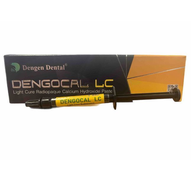 Dengocal LC, полімеризуючий світлом гідроксид кальцію, лайнер 2 г (Dengen Dental) ПМ-18 фото