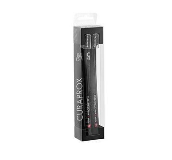 Набор зубных щеток Duo Black UltraSoft, черный d 0,10 мм (2 шт.) ЗБН-25 фото