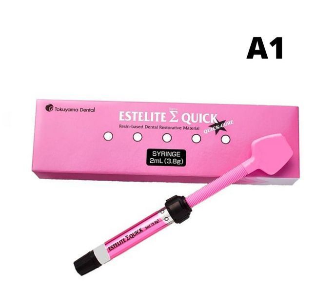 Estelite Sigma Quick (Естелайт Сигма Квік) A1, шприц 3.8гр/2мл. Tokuyama dental СК-1 фото