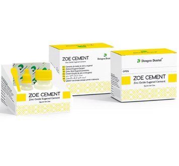 Zoe Cement, оксид цинку та евгенолу 15г+10мл (Dengen Dental) ПМ-21 фото