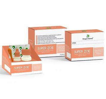 Super Zoe Cement ,посилений оксид цинку та евгенолу 15г+10мл (Dengen Dental) ПМ-20 фото