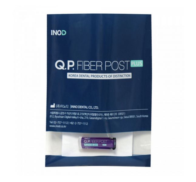 Штифт стекловолоконный QP FIBER POST PLUS 40, 10 шт. СТКЛ-4 фото