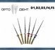 ProTaper Universal ассорти (5шт.): D1, D2, D3, F4, F5, машинные дрельборы никельтитановые МИН-49 фото 2